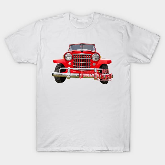 1950 Willys Overland Jeepster Convertible T-Shirt by Gestalt Imagery